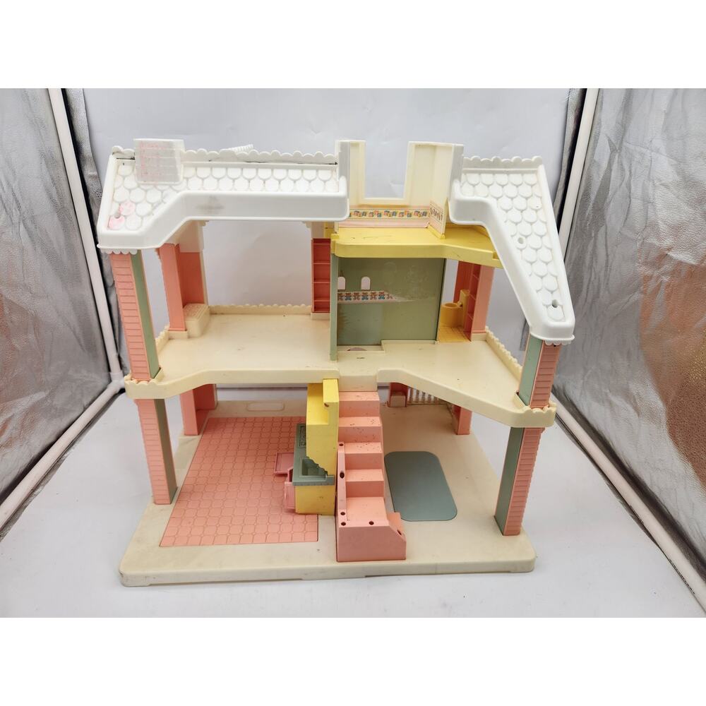 Rare Vintage 1991 Playskool Victorian Dollhouse - Picture 3 of 4